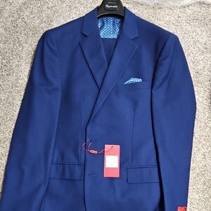Ravazzolo Men's Classic Navy Suit